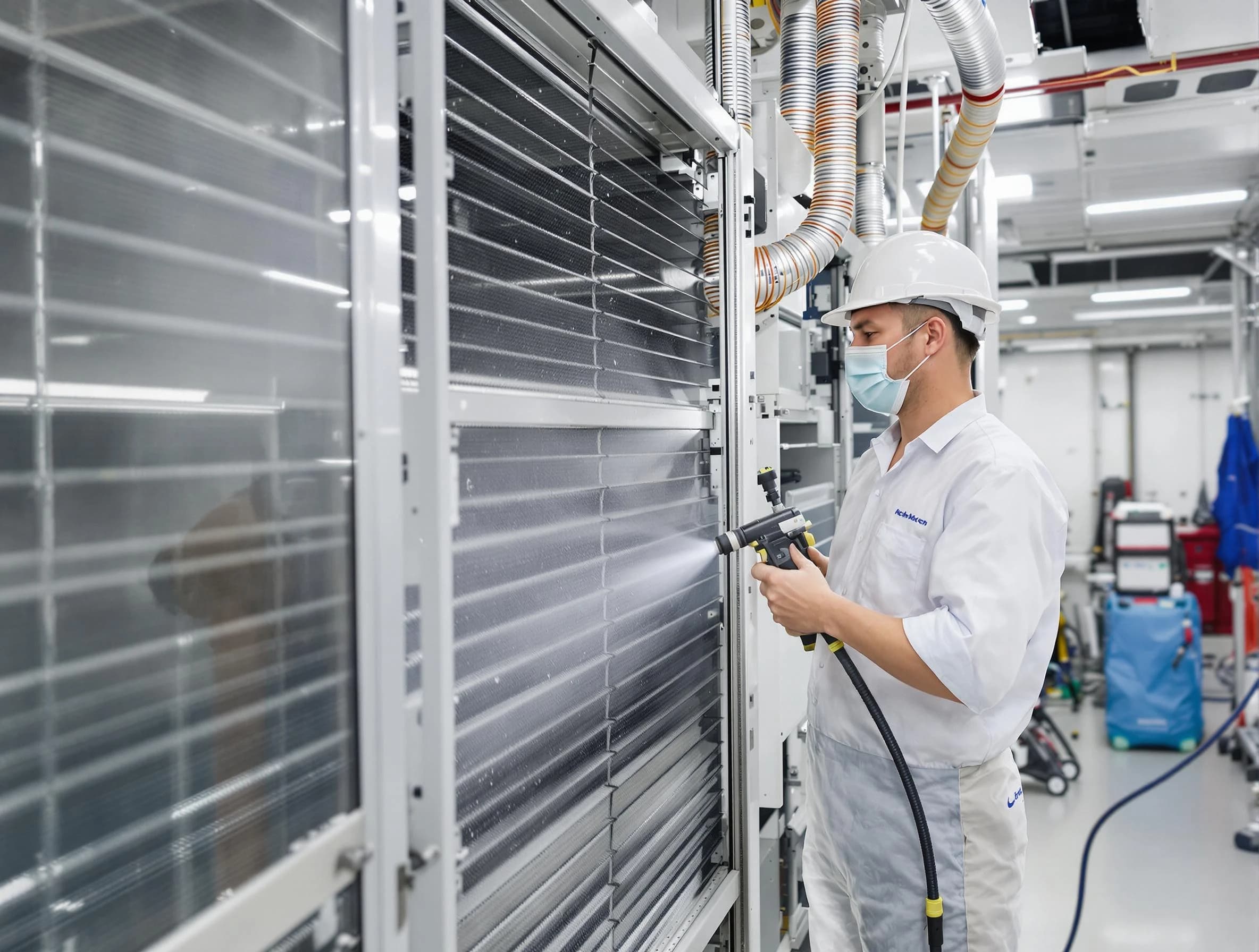 Professional AC coil cleaning by Kaysville Air Duct Cleaning in Kaysville