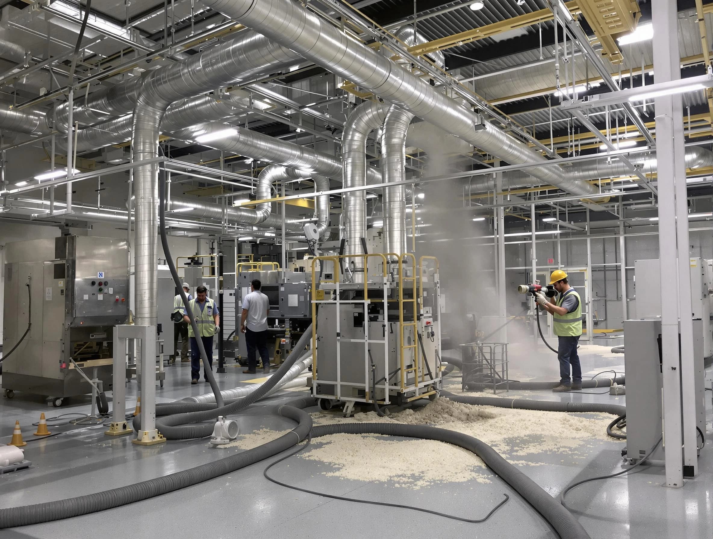 Heavy-duty industrial duct cleaning by Kaysville Air Duct Cleaning in Kaysville