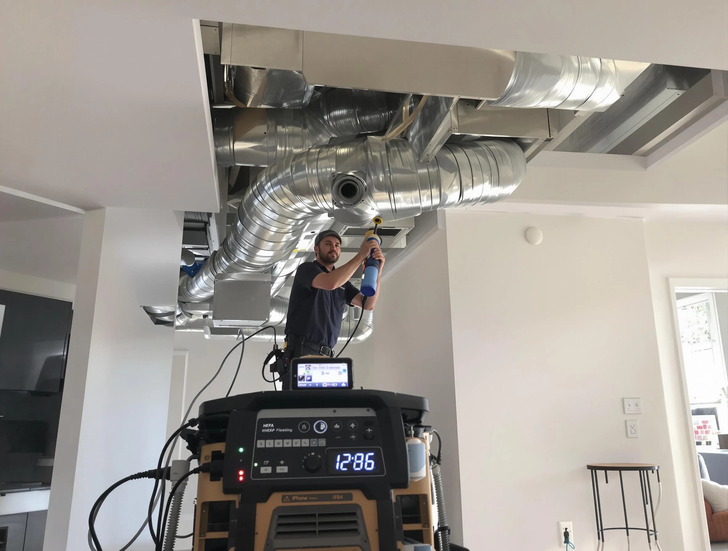 Advanced pure air duct cleaning by Kaysville Air Duct Cleaning in Kaysville