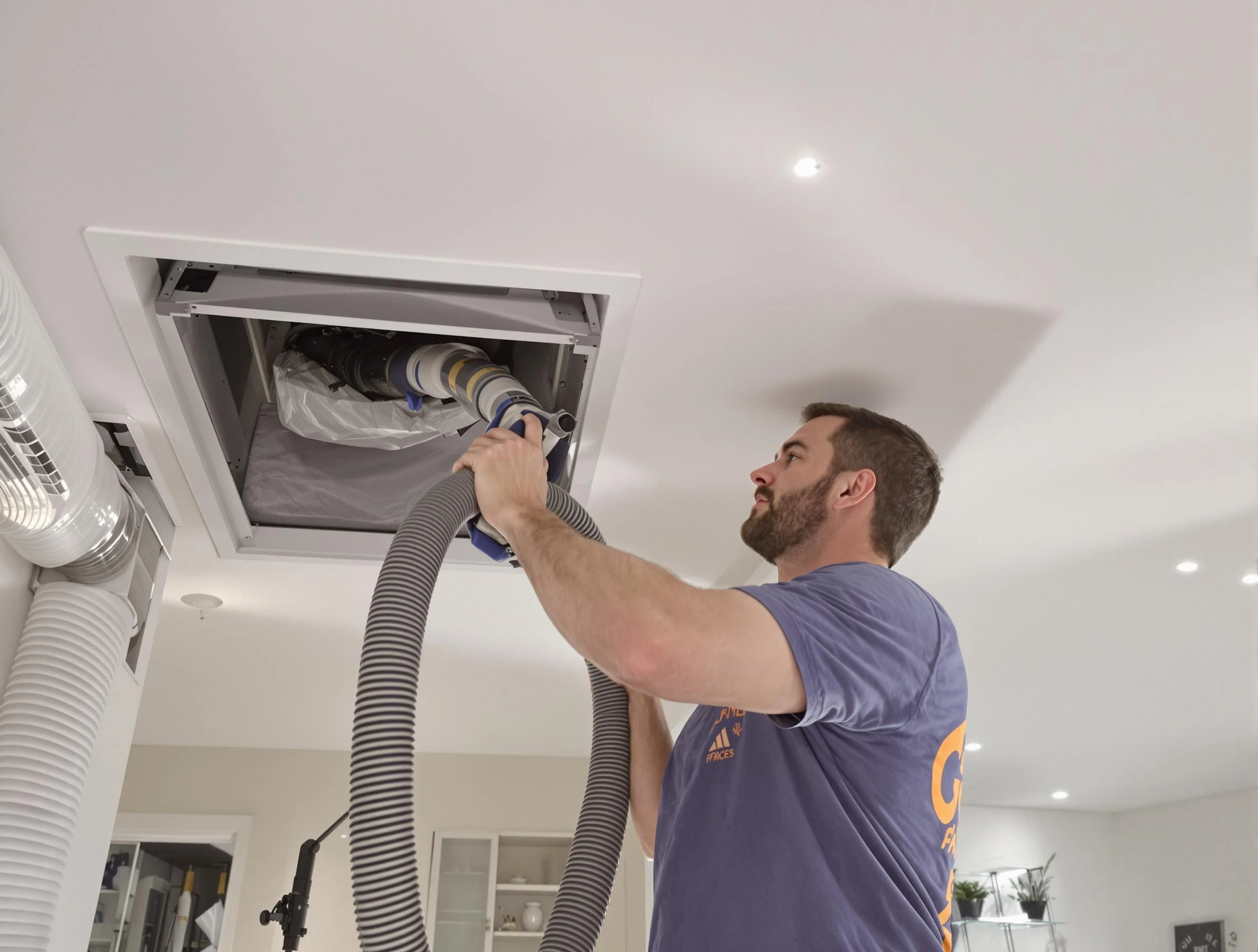 Precision indoor duct cleaning by Kaysville Air Duct Cleaning in Kaysville