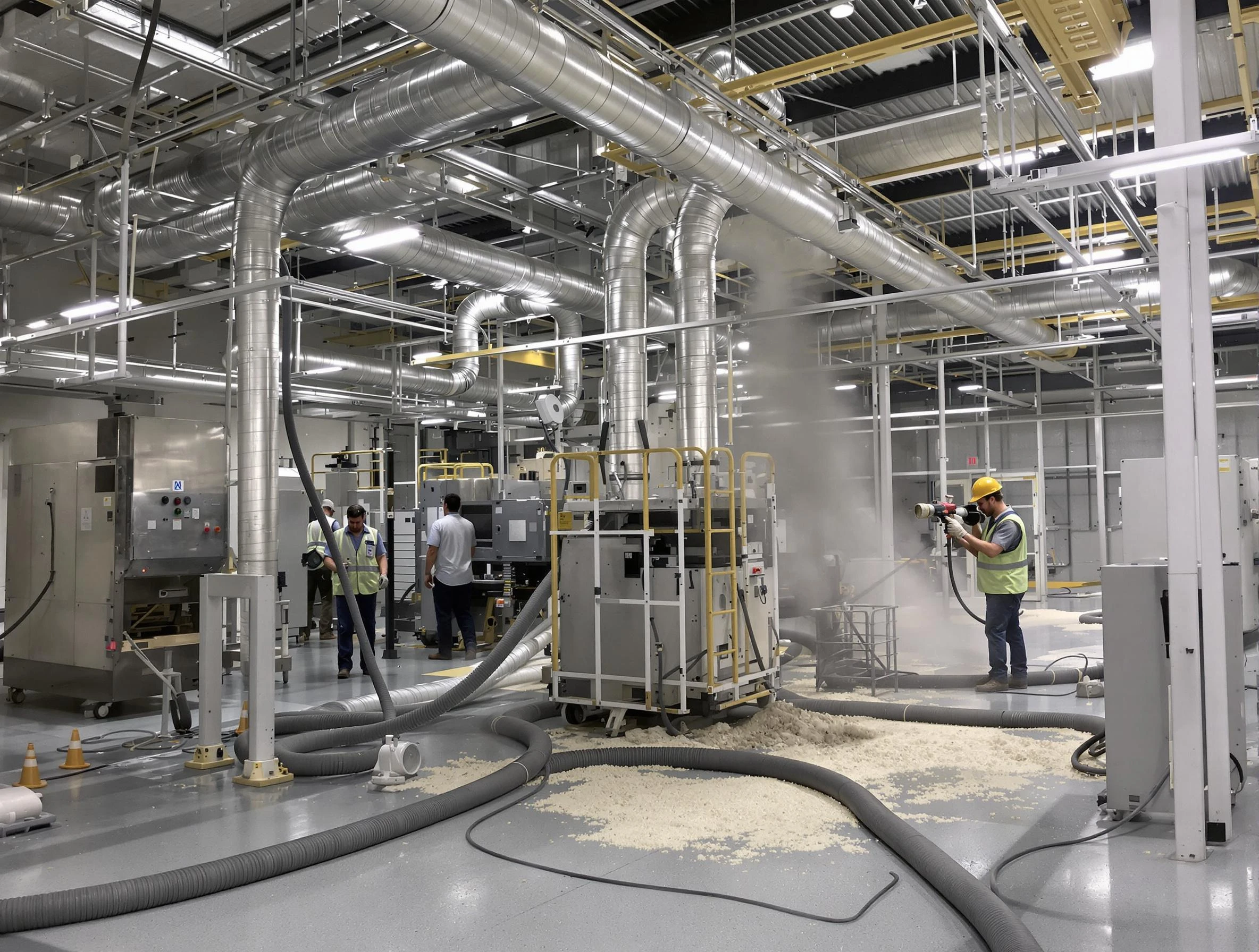 Heavy-duty industrial duct cleaning by Kaysville Air Duct Cleaning in Kaysville